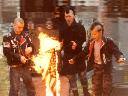 File:Punks burning a flag.jpg