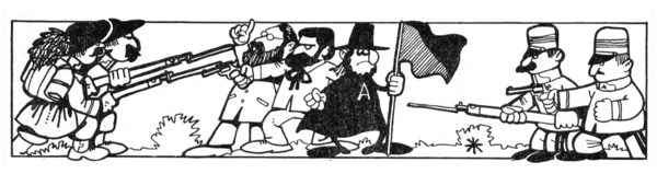 Una striscia di Anarchik.
