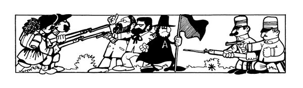 Una striscia di Anarchik.