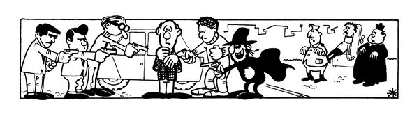 Una striscia di Anarchik.