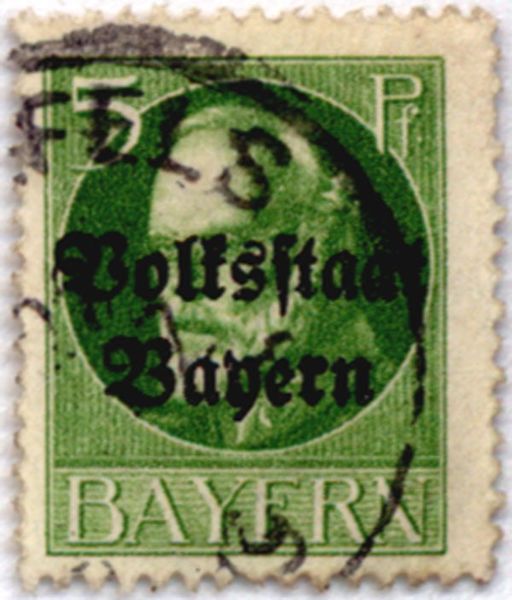 File:Bayern - König Ludwig III - 5 Pf - 1918 - Volksstaat Bayern.jpg