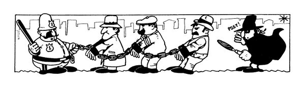 Una striscia di Anarchik.