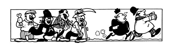 Una striscia di Anarchik.