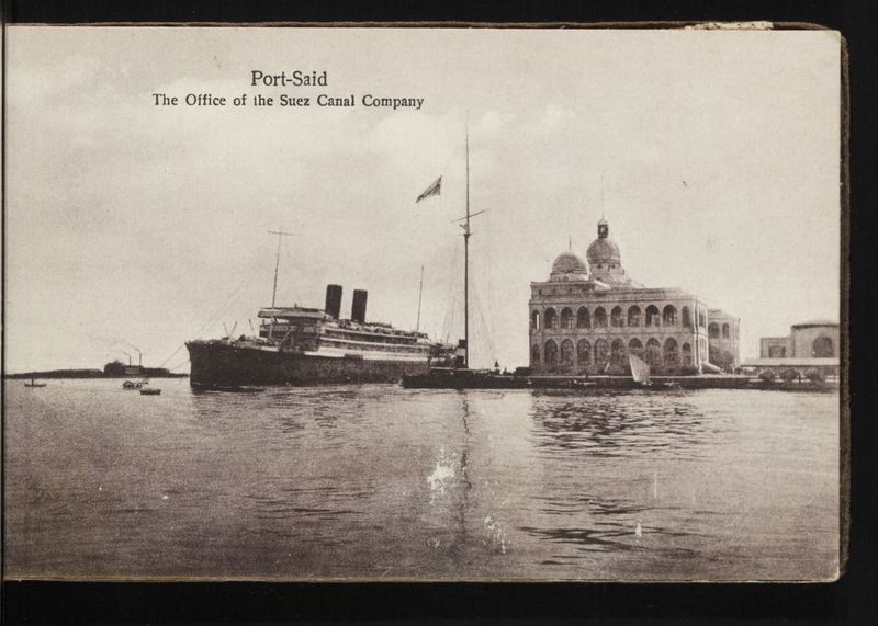 File:Port Said, The Office of the Suez Canal Company (n.d.) - front - TIMEA.jpg